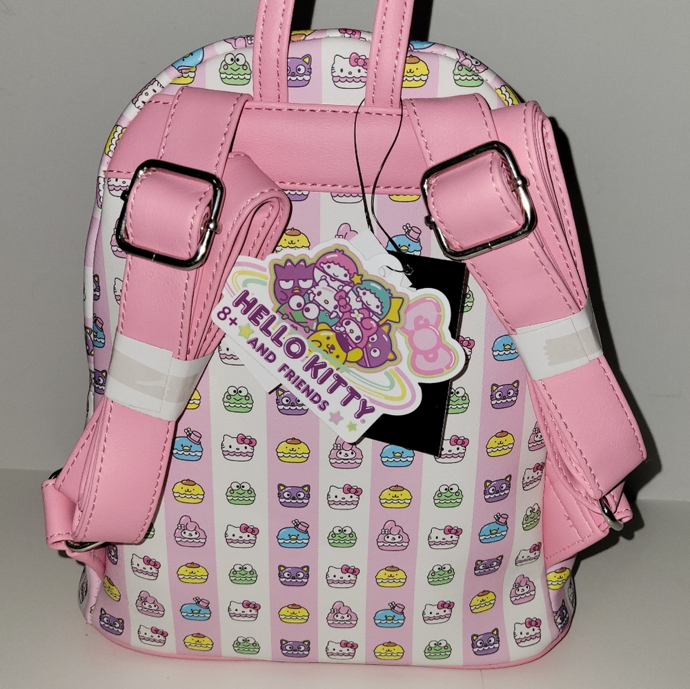 Loungefly Hello Kitty Macaron Mini Backpack - Picture 7 of 8